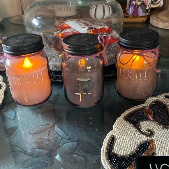 Rae Dunn Other - Flash sale final price accepted ❤️🤍💙 Hocus Pocus candle set